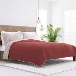 Kirklands Home Quilts|Terra Scalloped Reversible 2-pc. Twin Quilt Set
