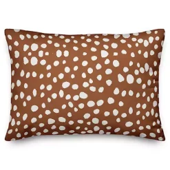 Best Terracotta Spots Indoor/Outdoor Lumbar Pillow Pillows