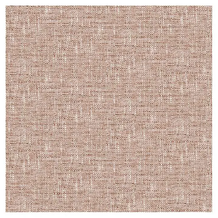 Kirklands Home Wall Murals & Wallpaper|Terracotta Textu Poplin Peel & Stick Wallpaper Red