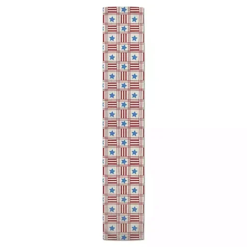 Kirklands Home Table Linens|4th of July Stars & Stripes Table Runner, 90 in.