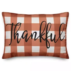 Sale Thankful and Blessed Double Sided Accent Pillow Fall