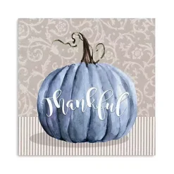 Hot Thankful Pumpkin Canvas Art Print, 30x30 Fall