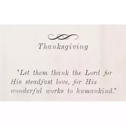 Online Thanksgiving Blessing Framed Wall Plaque Fall
