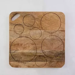 Kirklands Home Serving & Entertaining|The Perfect Square Charcuterie Board Brown