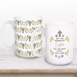 Hot The Promise of Easter Mugs, Set of 2 Easter Decorations