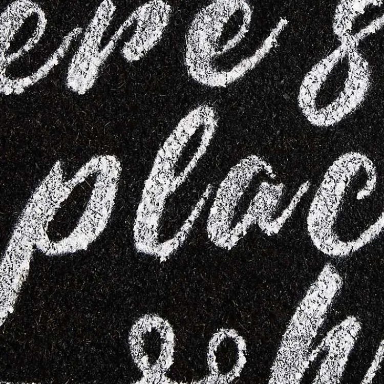 Kirklands Home Doormats|There's No Place Like Home Coir Doormat