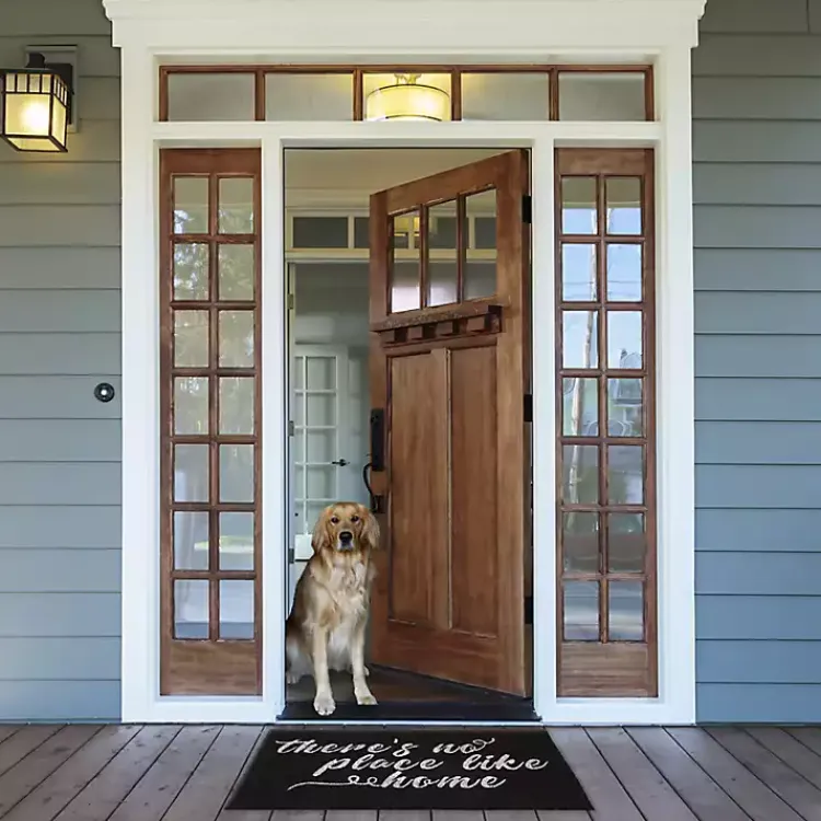 Kirklands Home Doormats|There's No Place Like Home Coir Doormat