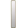 Kirklands Home Decorative Mirrors|Thin Gold Metal Wall Mirror