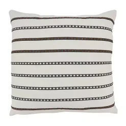 Discount Thin Stripe Stitched Throw Pillow Pillows
