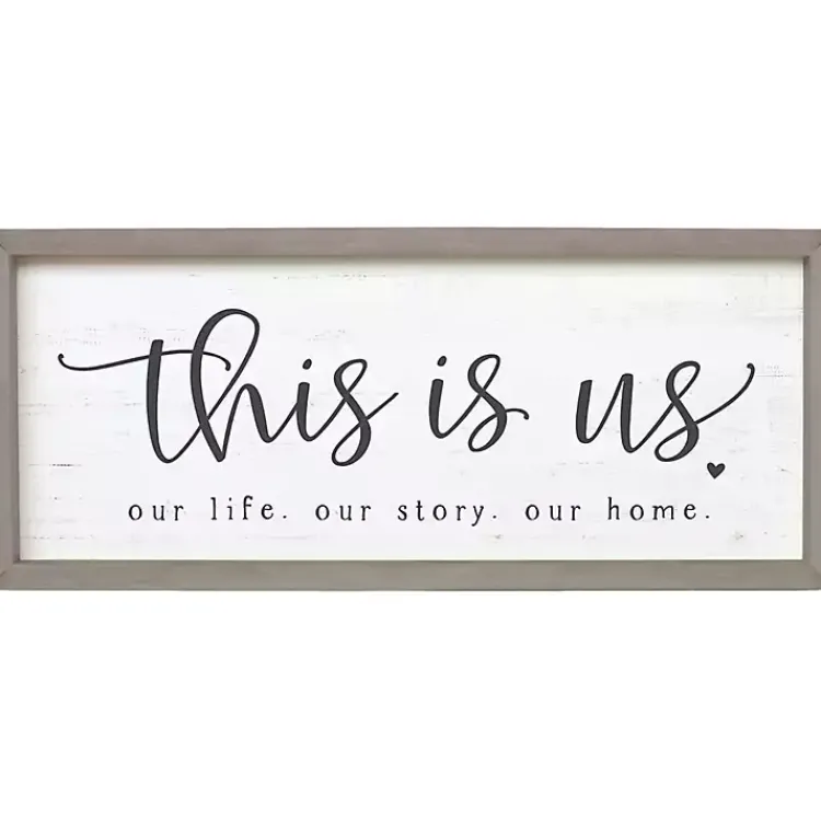 Kirklands Home Wall Quotes & Signs|This is Us Wall Plaque