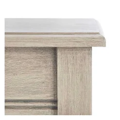 Kirklands Home Accent & End Tables|Tilley Beige Classic Square Accent Table Tan