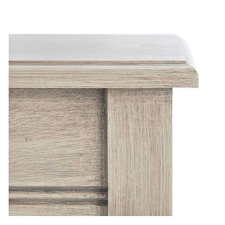 Kirklands Home Accent & End Tables|Tilley Beige Classic Square Accent Table Tan