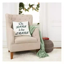Hot Tis the Reason Christmas Throw Pillow Christmas Pillows