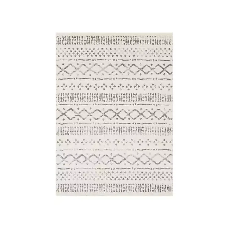 Kirklands Home Area Rugs|Toasted Brown Abstract Diamond Area Rug, 7x10