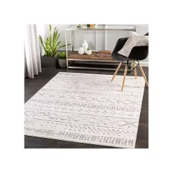 Kirklands Home Area Rugs|Toasted Brown Abstract Diamond Area Rug, 7x10