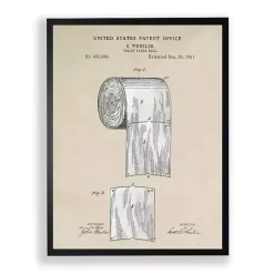 Kirklands Home Framed Art|Toilet Paper Framed Art Print