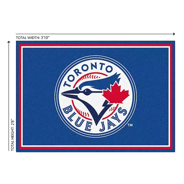 Kirklands Home Area Rugs|Toronto Blue Jays Spirit Rug, 3x4