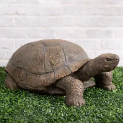 Kirklands Home Garden Statues|Tortoise Statue Gray