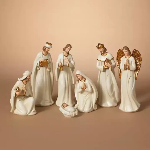 Outlet Traditional Christmas 7-pc. Nativity Set Christmas Decorations