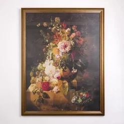 Kirklands Home Framed Art|Traditional Floral Still Life Framed Art Print Multi