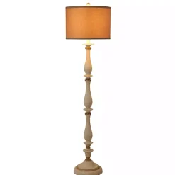 Kirklands Home Floor Lamps|Traditional Marseilles Floor Lamp Tan