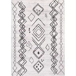 Kirklands Home Area Rugs|Transitional Moroccan Washable Area Rug, 4x6