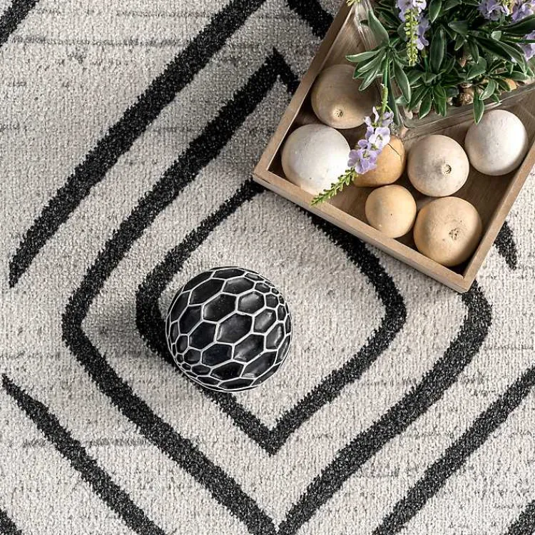 Kirklands Home Area Rugs|Transitional Moroccan Washable Area Rug, 4x6