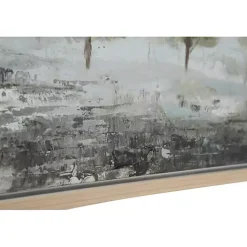 Kirklands Home Framed Art|Tree Line Landscape Framed Canvas Art Print