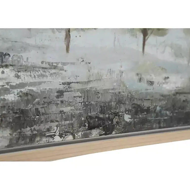 Kirklands Home Framed Art|Tree Line Landscape Framed Canvas Art Print