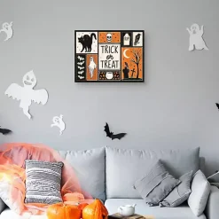 Clearance Trick or Treat Collage Canvas Art Print Halloween