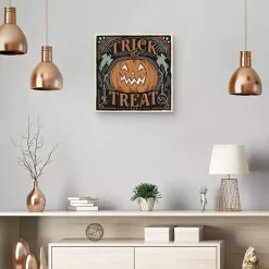 New Trick or Treat Jack O' Lantern Canvas Art Print Halloween