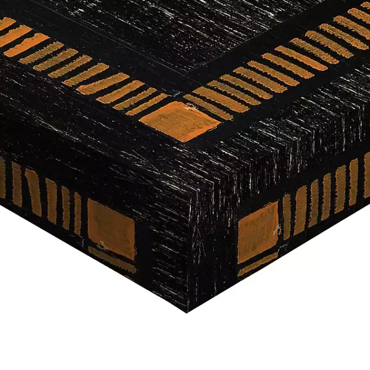 Online Trick or Treat Polka Dot Pumpkin Canvas Art Print Halloween