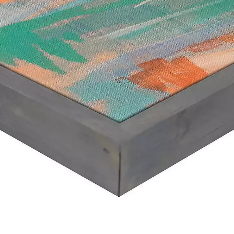 Kirklands Home Canvas Art|Trio Light Framed Canvas Art Print