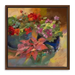 Kirklands Home Canvas Art|Trois Rouges Framed Canvas Art Print