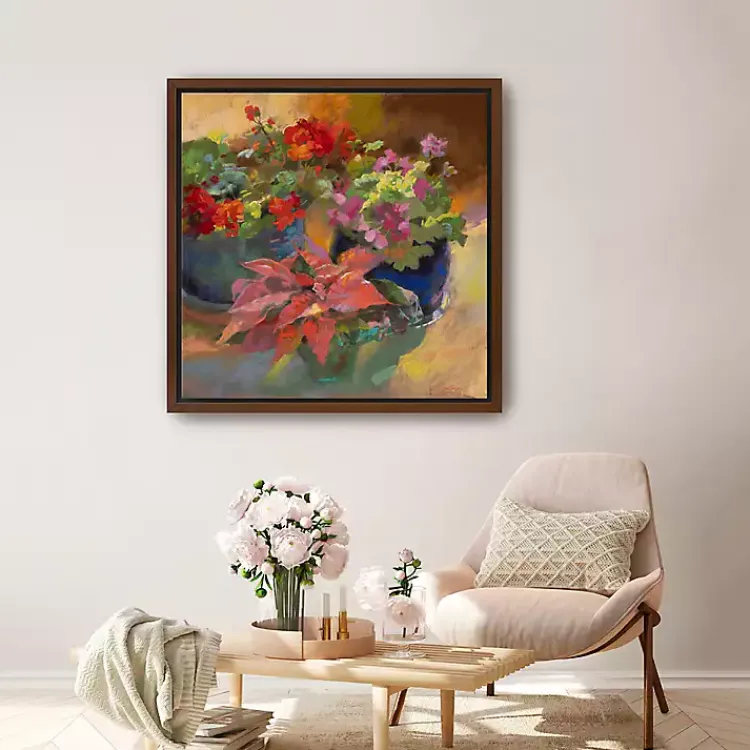 Kirklands Home Canvas Art|Trois Rouges Framed Canvas Art Print