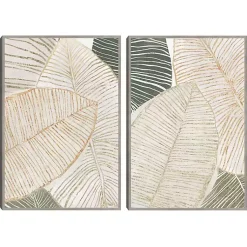 Kirklands Home Canvas Art|Tropic Breeze I & II Canvas Art Prints, Set of 2