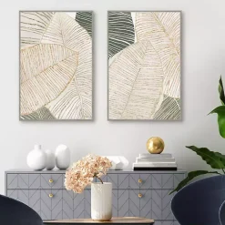 Kirklands Home Canvas Art|Tropic Breeze I & II Canvas Art Prints, Set of 2