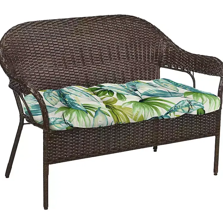 Kirklands Home Outdoor Cushions & Pillows|Tropical 3-pc. Chair and Bench Outdoor Cushion Set