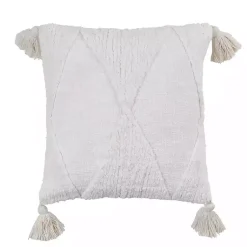 Hot Tufted Diamond with Tassels Throw Pillow Pillows