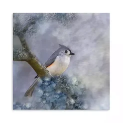 Kirklands Home Canvas Art|Tufted Titmouse Bird Canvas Art Print
