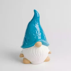Kirklands Home Garden Statues|Turquoise Gnome Outdoor Statue
