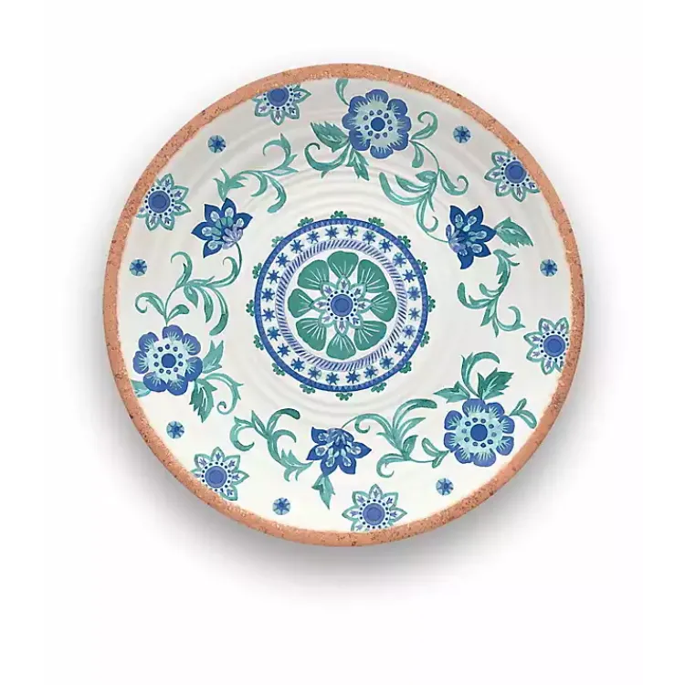 Kirklands Home Outdoor Dining|Turquoise Melamine Rio Serving Platter