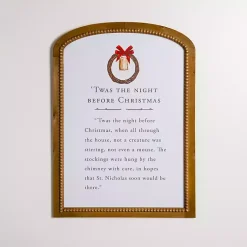 Best Twas the Night Before Christmas Wall Plaque Christmas Art & Wall Decor
