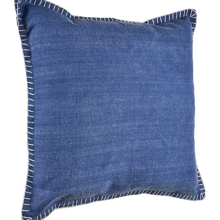 Sale Twilight with Embroidered Edge Pillow, 24 in. Pillows