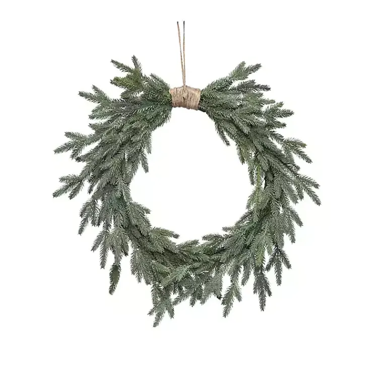 Clearance Twine Bound Fir Branch Wreath Wreaths