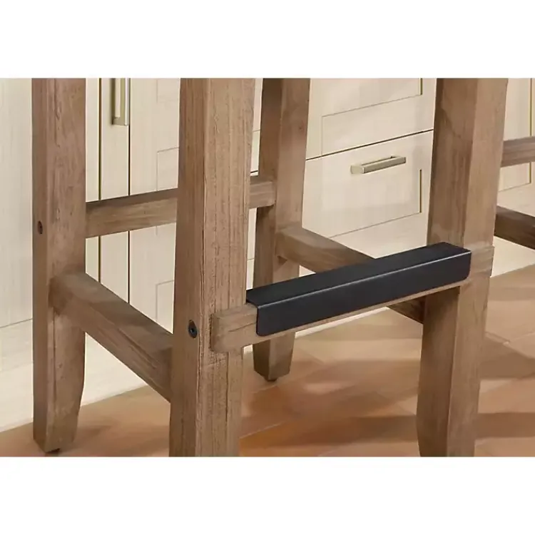Kirklands Home Bar Stools & Counter Height Stools|Twisted Seagrass and Wood Bar Stool Tan