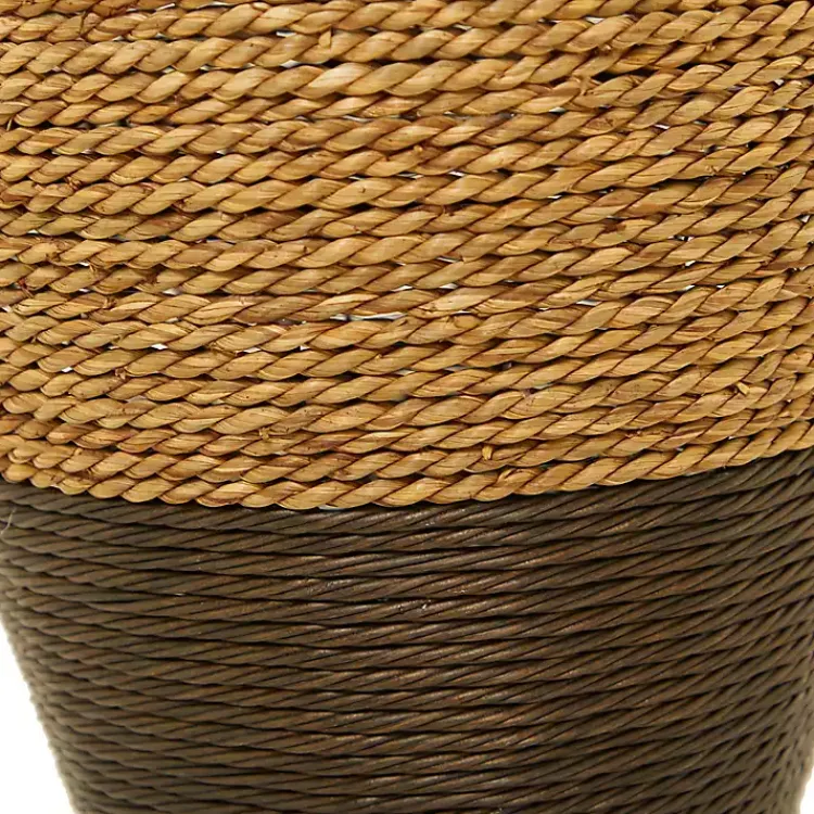 Best Two-Toned Natural Seagrass Floor Vase, 27 in. Vases