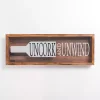 Kirklands Home Wall Storage|Uncork and Unwind Cork Holder Wall Plaque