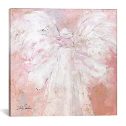 Kirklands Home Canvas Art|Under My Wings Canvas Art Print Pink