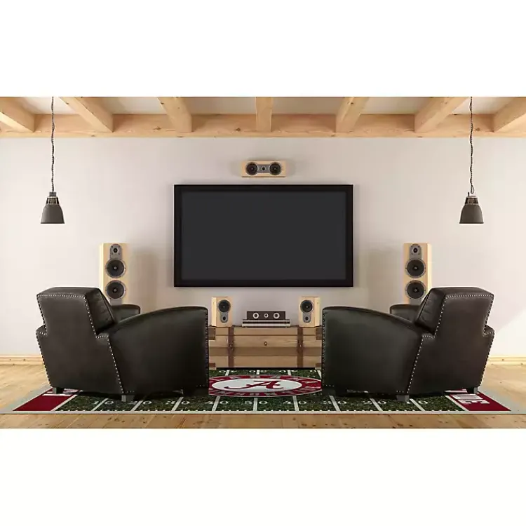 Kirklands Home Area Rugs|University of Alabama Home Field Area Rug, 6x8 Green